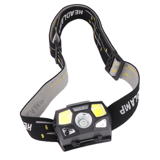 

MUQZI спортивный аксессуар 5000LM USB аккумуляторная ночная рыбалка кемпинг светодиодная фара с датчиком жестов