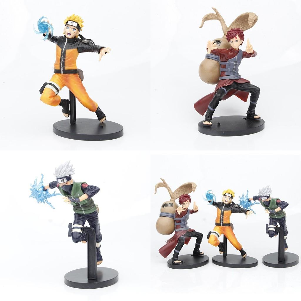 Naruto Action Figure Gaara Kakashi Collectible Statue Pvc Figurine 20cm Anime Decor
