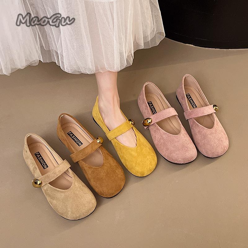 2025 Spring Autumn Footwear Women's Mary Jane Shoes Low Heel Comfortable Pumps Size 35 40 Zapatos De Mujer Ladies Casual Shoes