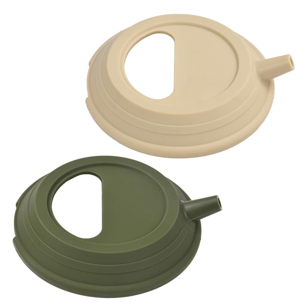 Silikon Kesseldeckel Outdoor Tragbarer Handaufbrühkessel Camping Teekanne Deckel Hochtemperaturbeständig f