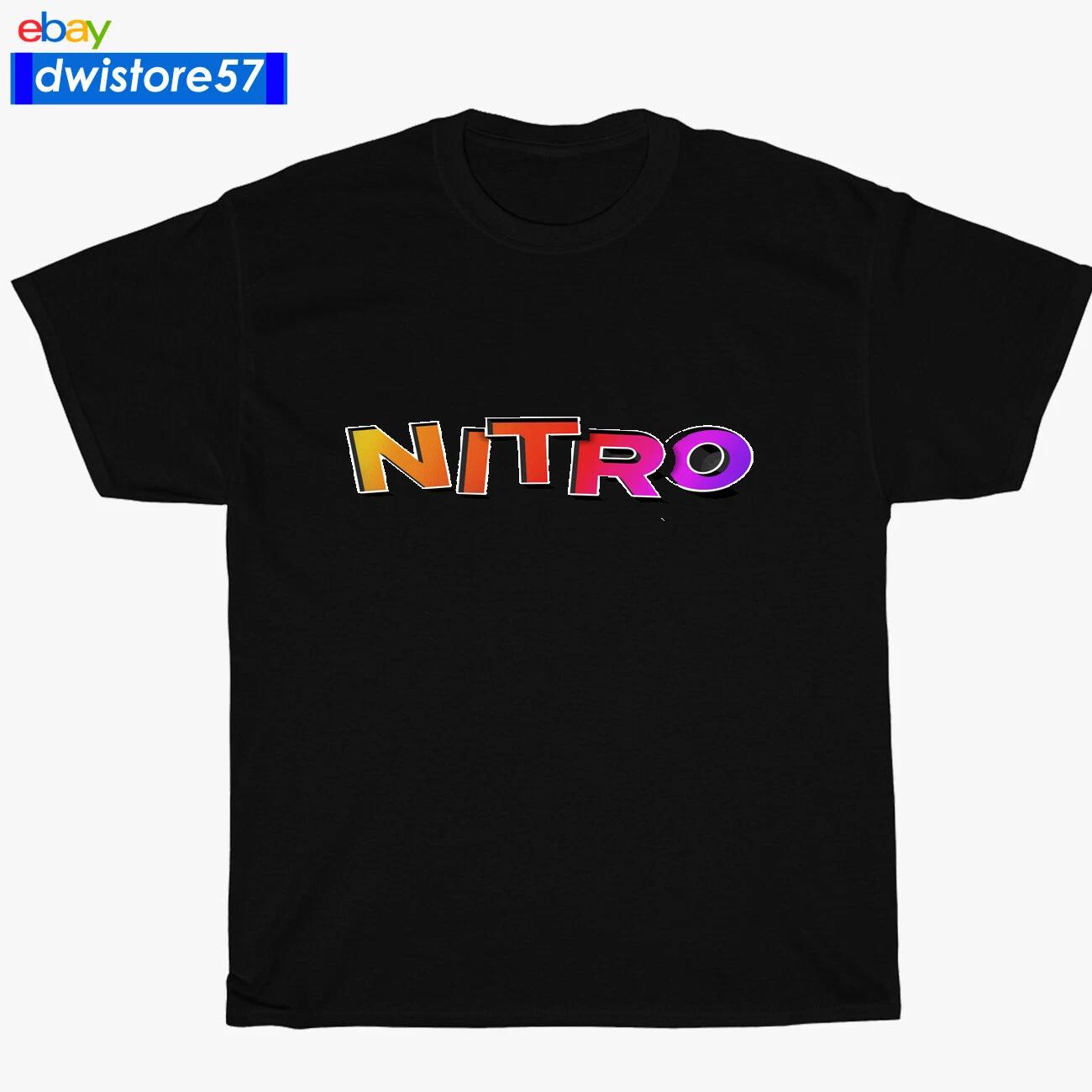 New T-Shirt Nitro Snowboard Logo Black/Navy/White/Grey T-Shirt S-5XL S