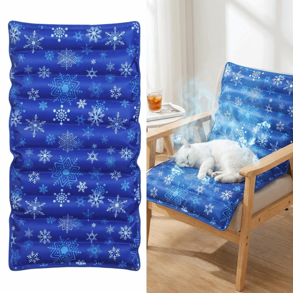 Adult Size Refillable Ice Seat Cushion DIY Design Summer Cool Cooling Gel Mat Foldable Portable Cooling Pad Office Use