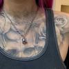 Y2K Heart-Piercing Gothic Punk Necklace