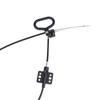 Recliner Pull Cable D-Ring Handle Easy Use Wire Replacement Part Black Universal Spring Practical Control Sofa Couch Tool