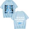 Billie Tee Blue Eyes T Shirt Men’s Women Oversized 100% Cotton Short Sleeve Summer Print Unisex Tops