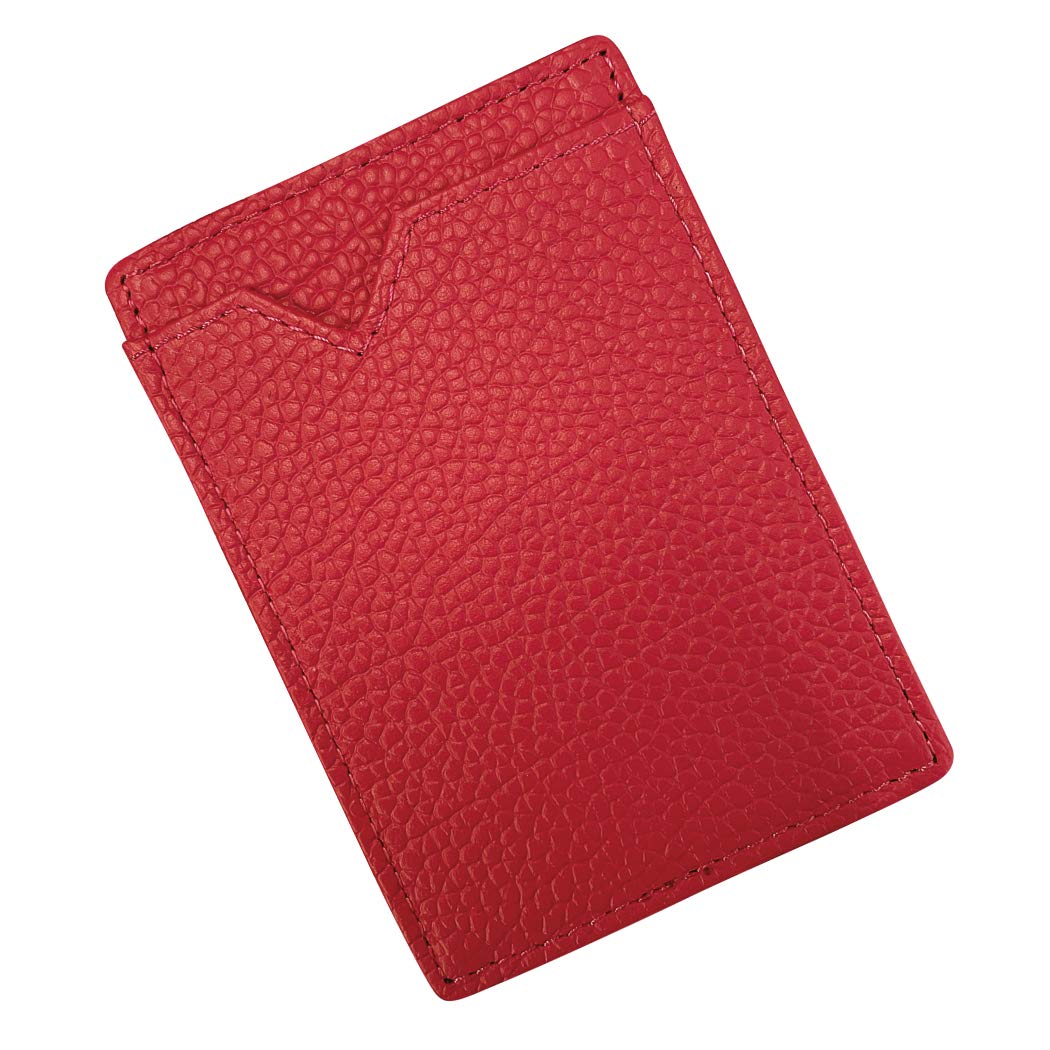 

[AWESOME] LEXUS Genuine Leather Card Key Case Red ASCK-LX6