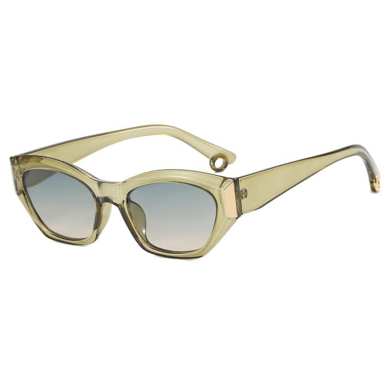 New Luxury Designer Cat Eye Sunglasses Women Men Retro Small Frame Cateye Sun Glasses Fashion Vintage Eyewear