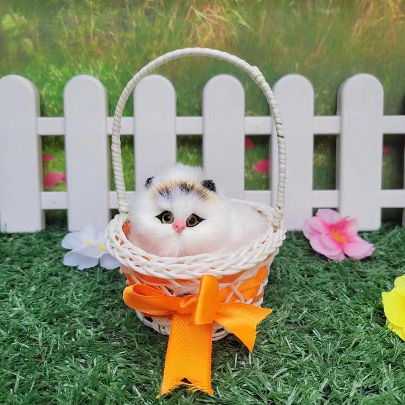 Plüsch Bellende Katze, Hase & Welpen Spielzeug - Pädagogische Tierpuppe für Kinder