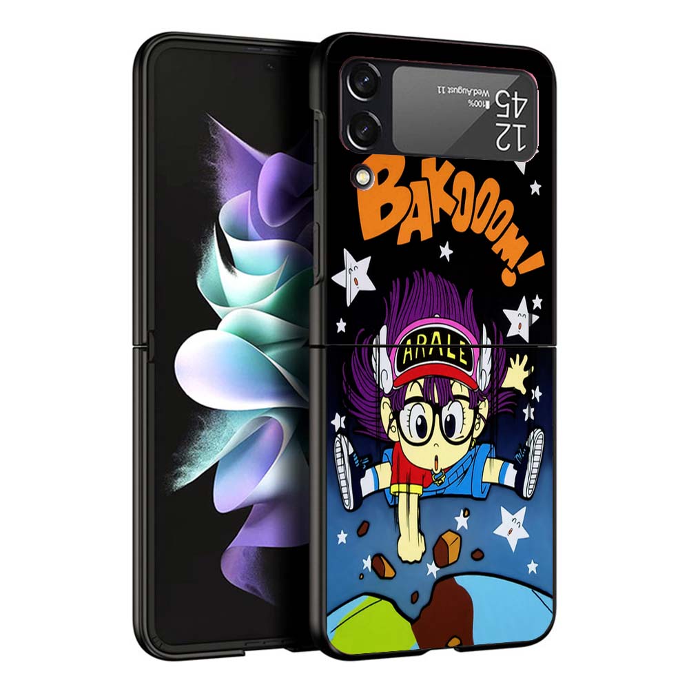 

Dr Slump Arale Anime Cases For Samsung Galaxy Z Flip 4 5 6 7 3 Z Flip7 Flip6 Flip4 Flip5 Flip3 5G Hard Shockproof Fundas Cover G Samsung Z Flip 7