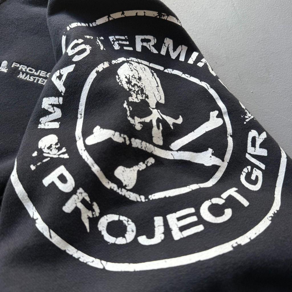 GRALIZ PROJECT G/R 25SS Vintage Totenkopf Patchwork Abgenutzte Jacke