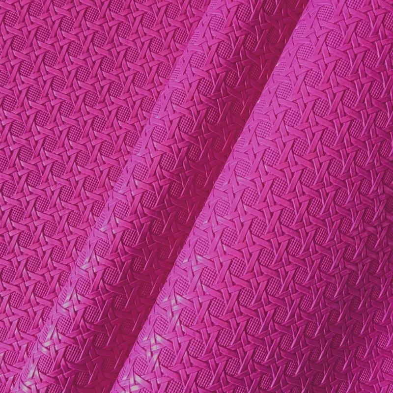 

100x138cm Artificial Leather PU Fabric for Weaving Pattern Hotel Villa Decoration Sofa Seat Hard Wrapped Thickness 1mm Diy Cloth 100x138cm