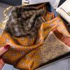 Luxury Silk Feeling Square Scarf Women  Print Satin Neckerchief Spring Hair Band Foulard Bandana Echarpe Tie Shawl Wraps