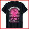 In October We Wear Pink Ribbon Breast Cancer Awareness Black T-Shirt S-5XL