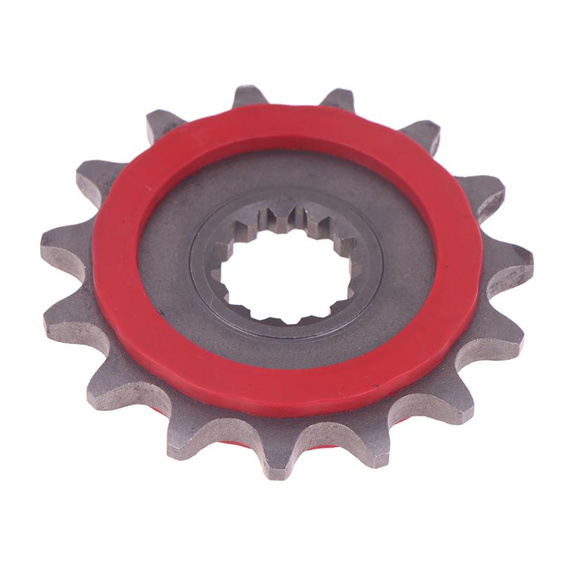 

15T Для Cfmoto 450Mt 450Mt 450 Mt Маленькая Бесшумная Прочная Мотоциклетная Передняя Звездочка Цепное Колесо Передний Маховик Шестерня серебряный