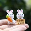 Cute Bunny Blind Box Collectible Toy With Pvc Material For Creative Decor And Gift Ideas