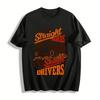 Straight Roads Dont Make Skilled Drivers Off-Road Enthusiast Tee Pure cotton T-shirt