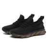 Flying Woven Men's Shoes Summer Sports Breathable Casual Mesh Shoes Soft-soled Mesh Shoes Men's Dirt-resistant Travel Shoes Trendy Coconut Shoes