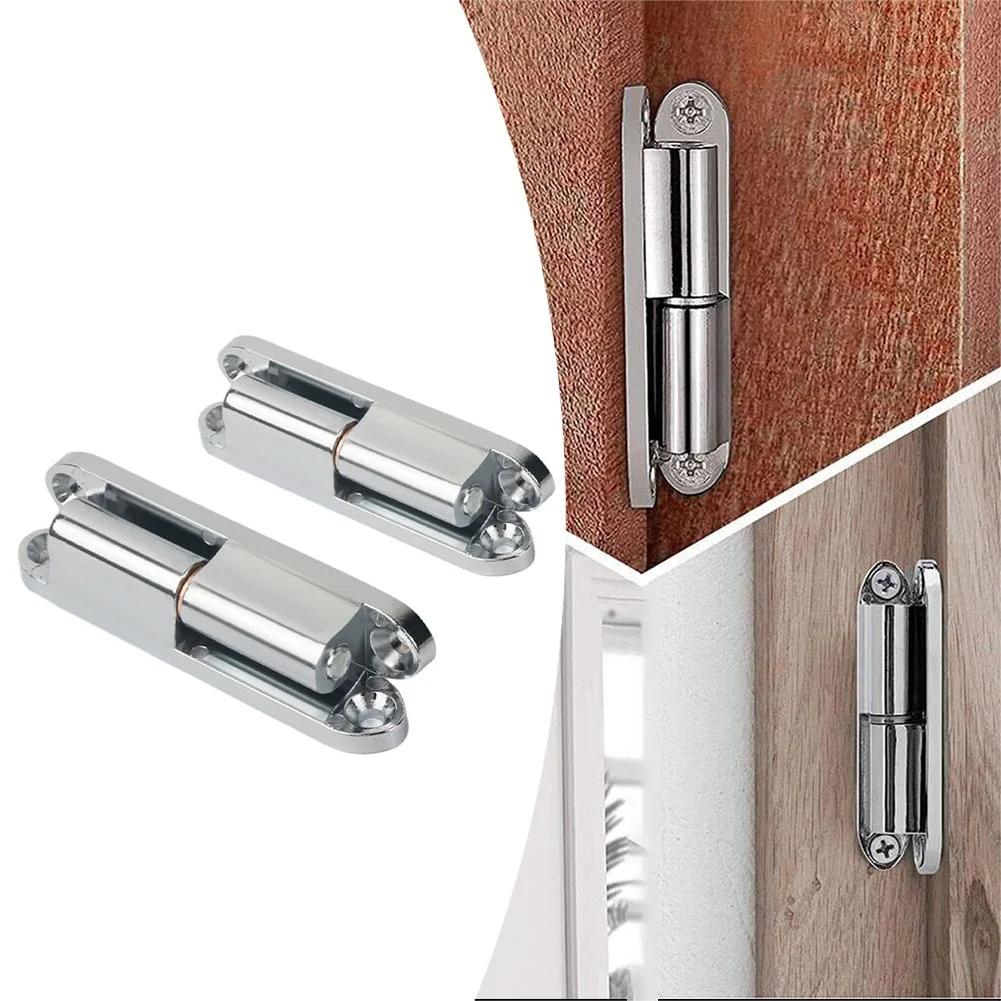 Detachable Hinge Industrial Electrical Box Detachable Cabinet Door Hinge  Zinc Alloy Silver Cupboard 180 Degrees Hinge Furniture