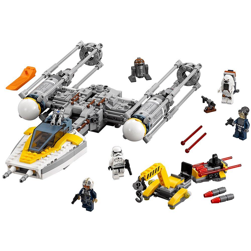 

LEGO Star Wars HuOtSh Звездолёт Y-wing 75172 Набор для сборки, 4 набора (691 деталь)