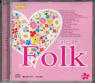 

CD VARIOUS - Cafe de Folk Vol.2 TMOCD10033 HARMONIC Japan Country/Folk Used