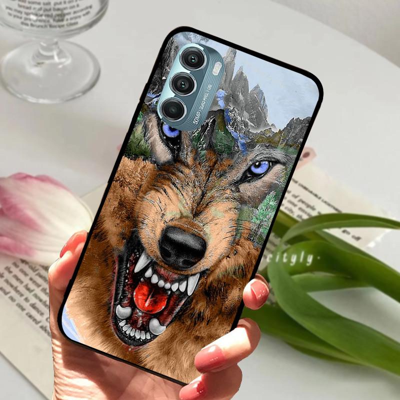 Etui do Moto G52 G82 G71S Odporne na wstrząsy Silikonowe Miękkie TPU Tylna Pokrywa Dla Motorola Moto G52 G71S 5G Funda G 82 G 52 Etui na Telefon