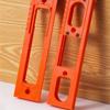 User Friendly Door Hinges Jig Set Portable Zinc Alloy Construction Convenient Accessory for Easy Installations Designs