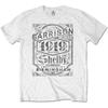 Official T Shirt Peaky Blinders Shelby Brothers 'Garrison Pub' White XL
