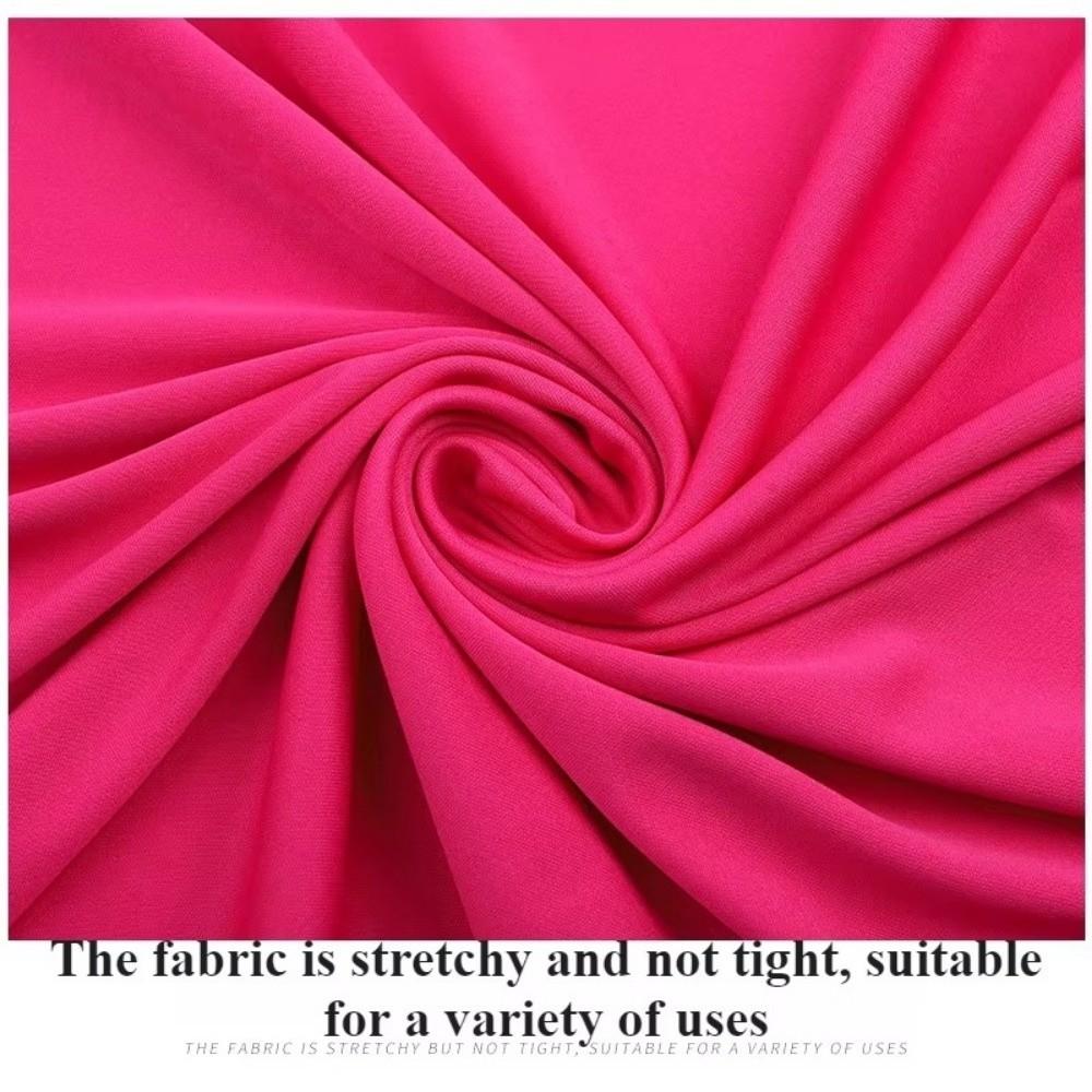 Knitted Lining Fabric 160*100cm Polyester Cloth  For Clothing Bags Wallet Liner