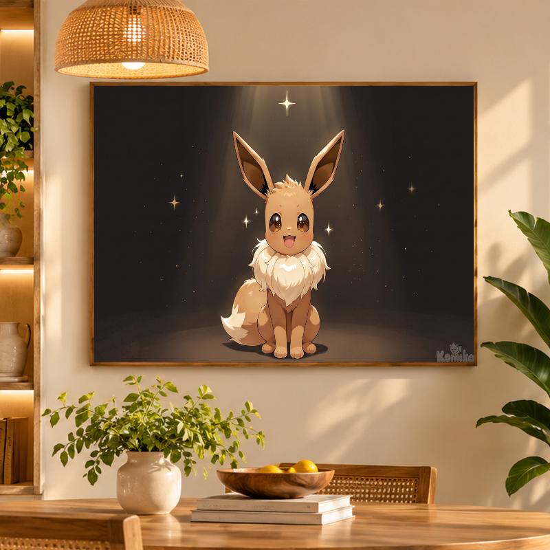 5D Diamond Painting Eevee DIY Full Drill Diamond Art Kit Home Decoration