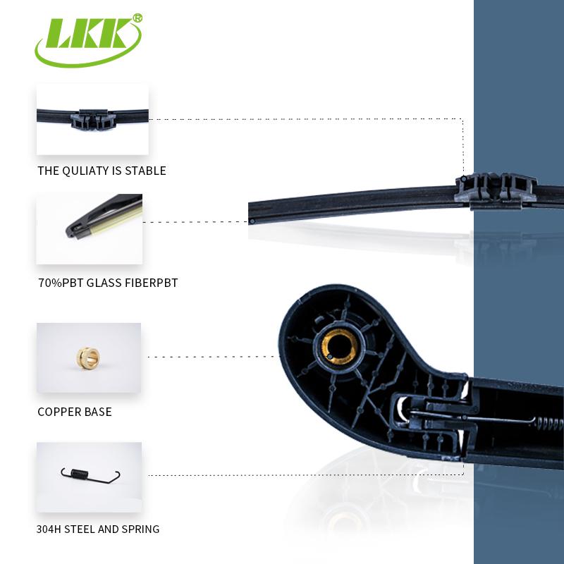 Hot Selling Car Exterior Accessories Soft Wiper Rear Wiper Blade for Opel Astra G Hatchback (T98)