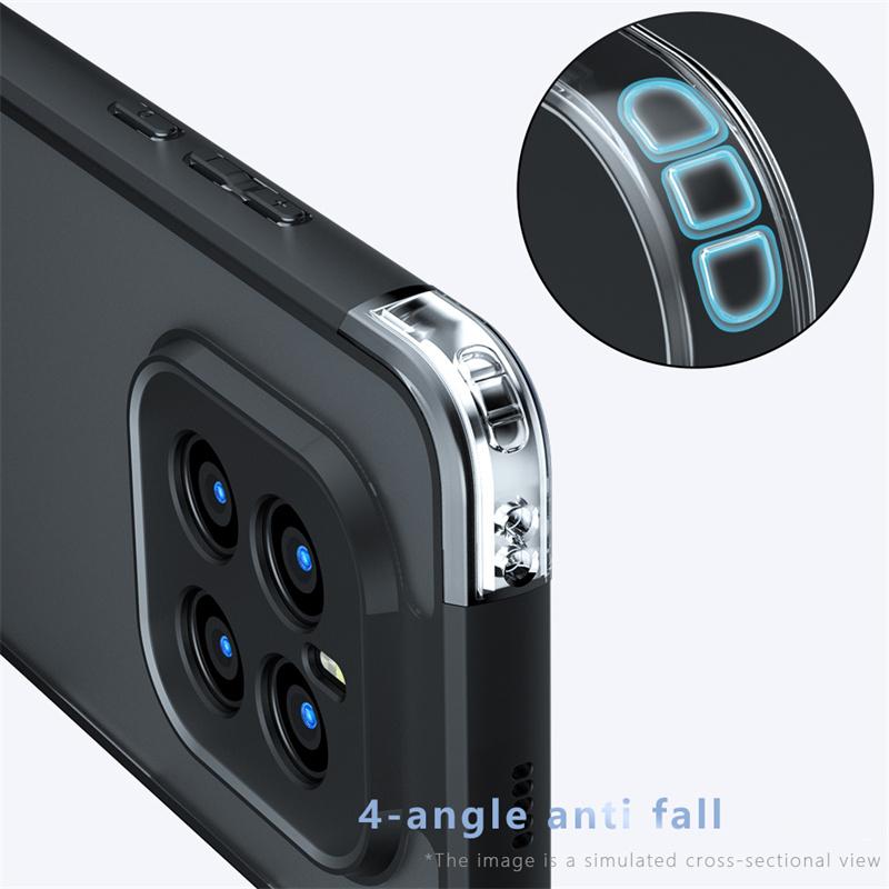 For Honor GT Pro Case Honor GT Pro Cover Funda Luxury Matte PC + TPU Shockproof Protective Phone Back Cover Cases Honor GT Pro