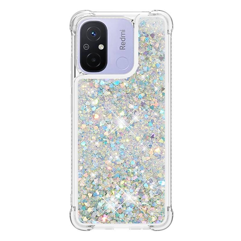 Pre Xiaomi Redmi 12C Puzdro Trblietavé Dynamické Tekuté Puzdro na Pre Fundas Xiaomi Redmi 12C Mi Kryt na Telefón Xiomi Redmi12C 12 C Coque