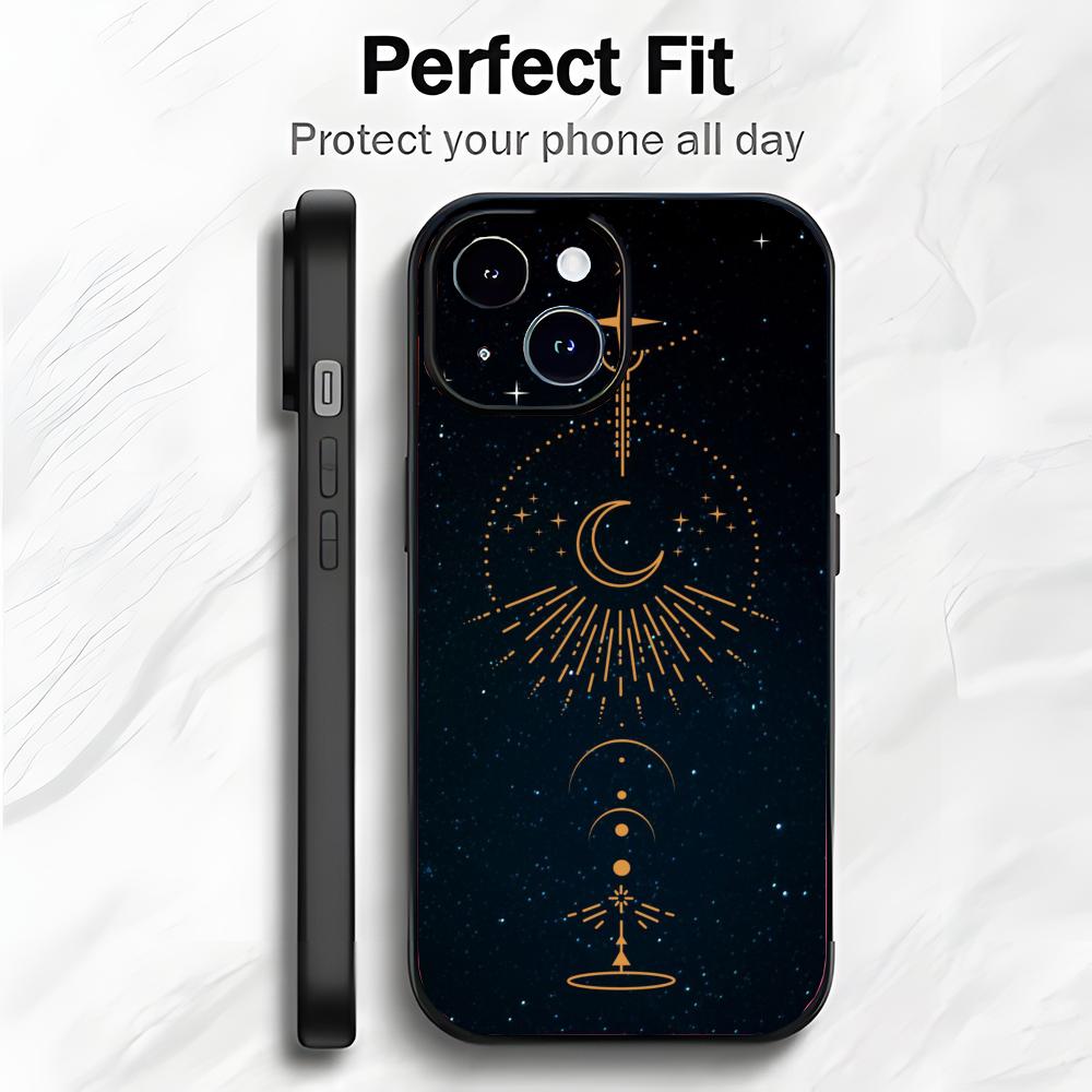 W-Witches Moon Tarot Mystery Totem Phone Case Phone Case Soft Packaging Lightweight For iPhone17 16 15 14 13ProMax