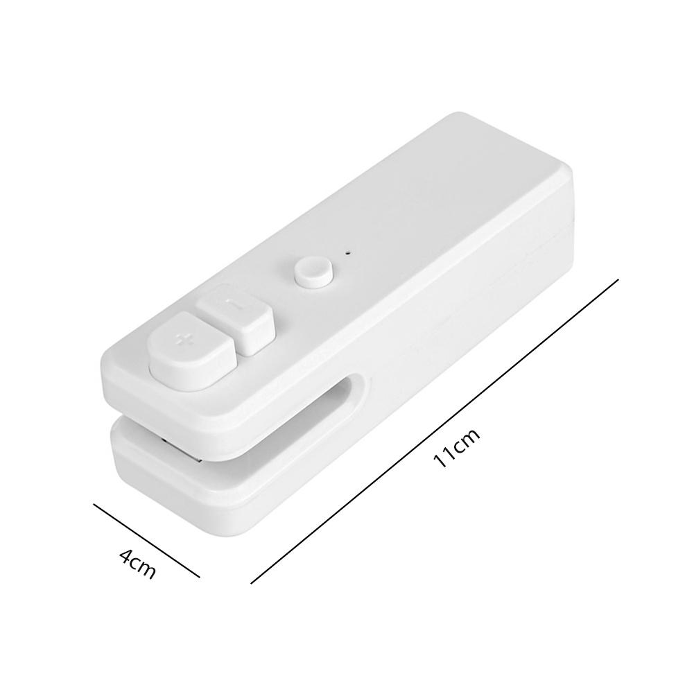 ABS Stainless Steel Heat Sealer Mini Handheld Sealing Vacuum Machine Snack Plastic Storage Kitchen Storage Bag Clips