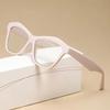 Fashion Cat Eye Anti Blue Light Reading Glasses Men Women Ultra Light Transparent Retro Small Frame Presbyopia Eyeglasses