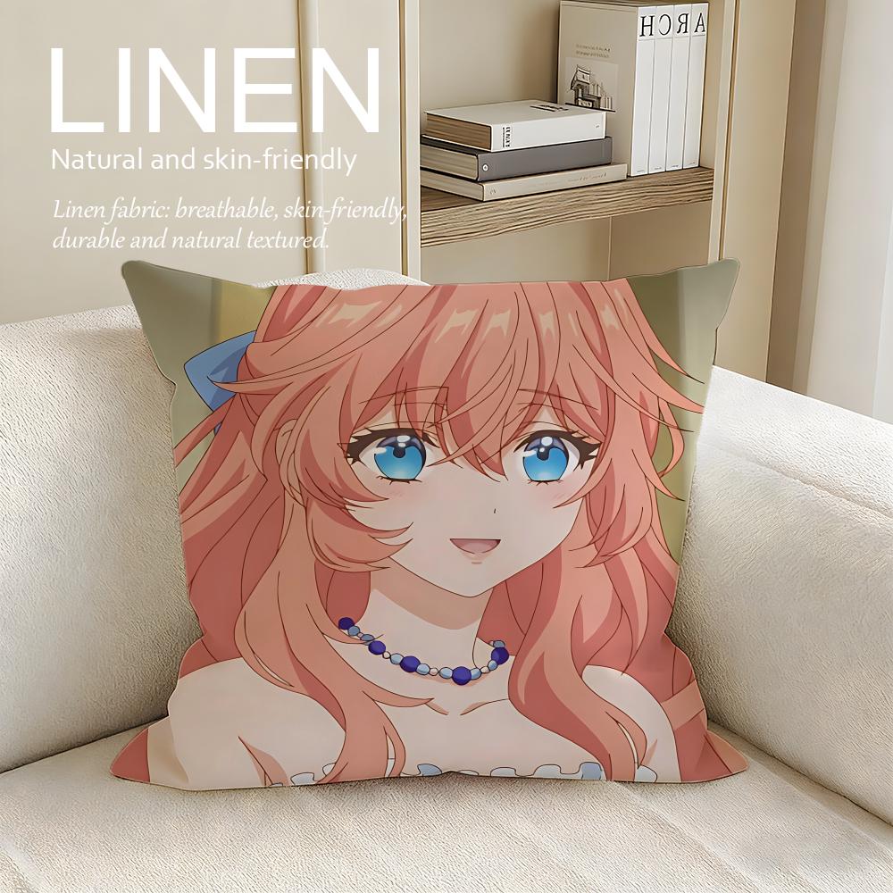 The Princes Favorite is the Villainess Cushion Cover Pillowcase Set Pcs x x Breathable Washable Sofa Cushion Cover