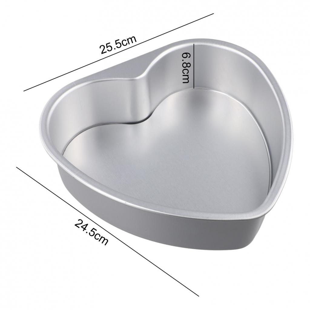 Kakeform med hjerteform og lett utløsning for perfekte desserter (3 5 6 8 10in)