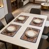 12x18 Inch Washable Cotton Linen Non-Slip Table Pads Easy Care Durable Home Kitchen Restaurant Party Decor Placemats