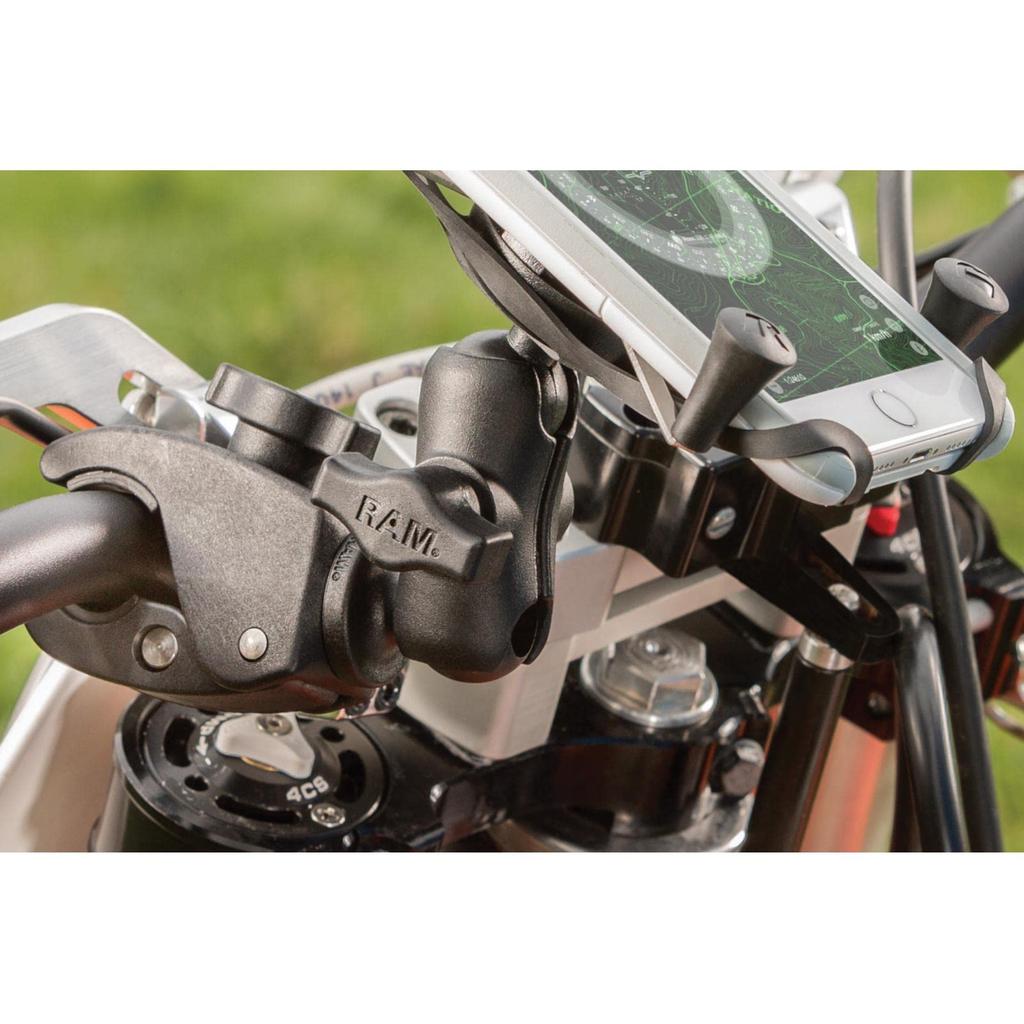 RAM MOUNTS Short Arm, Aluminum, Approx. 60mm, Black, RAM-B-201U-A
