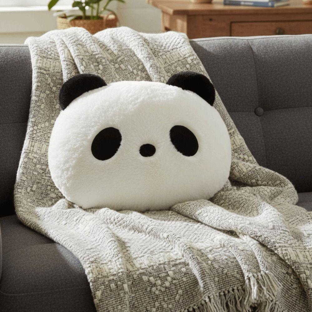 Heimdekoration Plüsch-Panda-Kissen Schlafzimmer Sofa Panda Wurfkissen Geburtstagsgeschenk