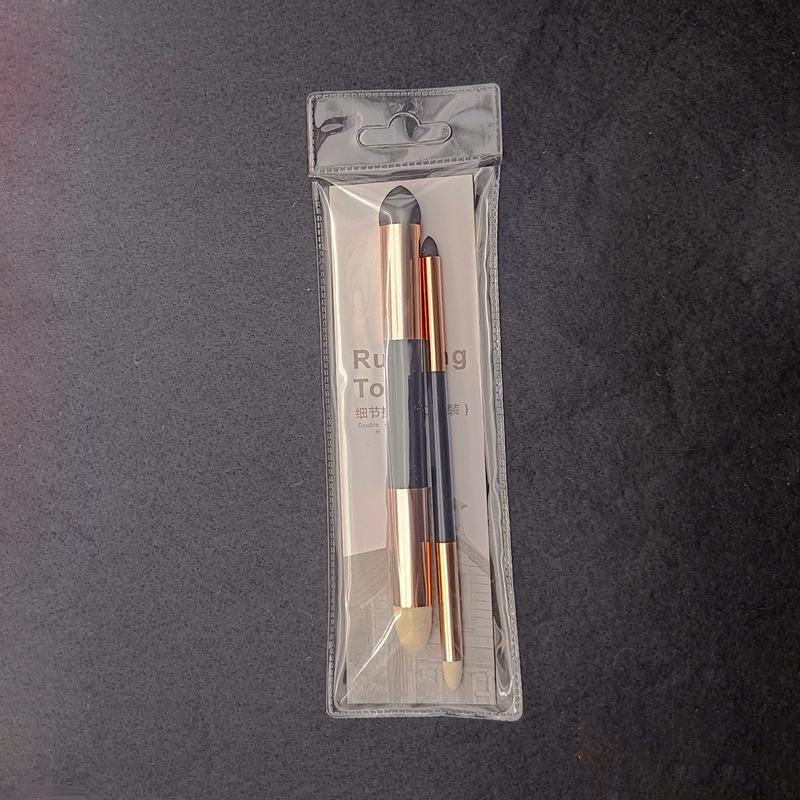 

2 шт. Двусторонние пастельные растушевки, кисти для эскизов, художественные губки для растушевки, ручки для рисования, моющиеся, студенческие, для растушевки краски, хлопковый набор 2PCS золотой