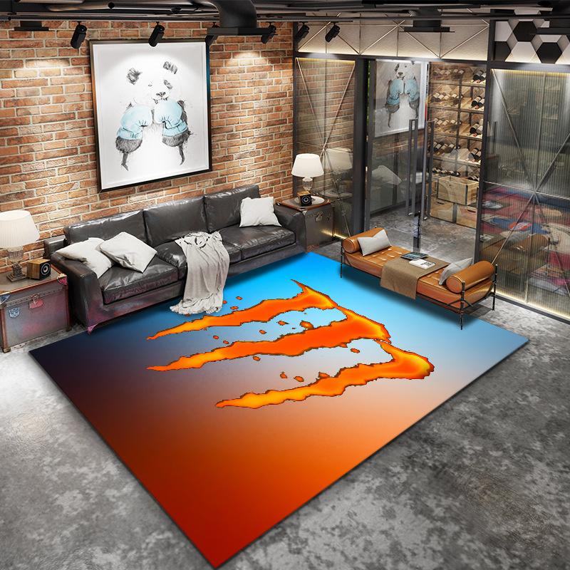 Monster Energy Carpet Rug for Living Room Bedroom Home Sofa Decoration,Kids play Nonslip Floor Mat
