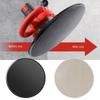 ABS Wall Grinding Disc Black White Floor Smoothing Cement Trowel Plate Ultra Soft Thicken Widen Concrete Floor Sander
