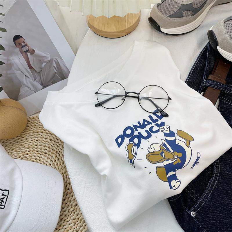 

Летняя свободная женская футболка высокого качества с круглым вырезом и буквенным узором, короткий рукав, женская футболка с коротким рукавом CCXX201 M