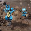 Charizard Meowscarada Snorlax Scyther Cinderace Lucario Ceruledge Greninja  Action Figure Assembly Toys Gifts