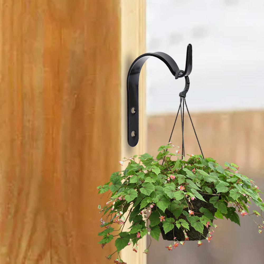 4PCS J Shape Metal Hooks Vintage Plants Hangers Lantern Hangers Iron Wall Hooks  Home Decor