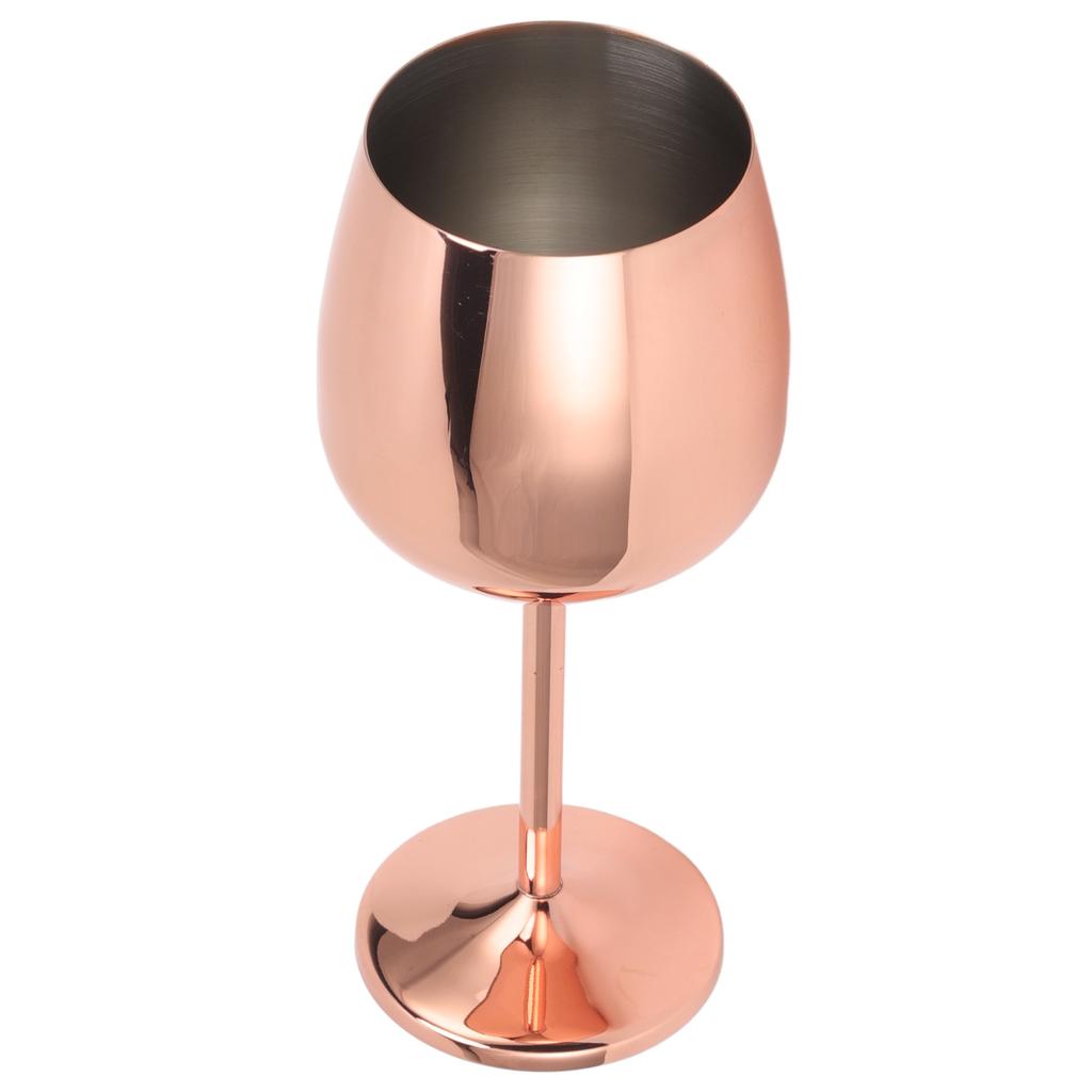 Metal Wine Glass Champagne Glass Cup Stainless Steel Cold Insulation Home Decoration