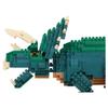 Nanoblock Dinosaur DX Triceratops NBM-033 Building Set with Detailed Design and Small Pieces