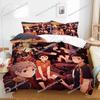 Heimtextilien Cartoons Haikyuu Volleyball Bezug Bettbezug Kissenbezug Junge Mädchen Polyester Bettwäsche Set King Queen Twin Größe