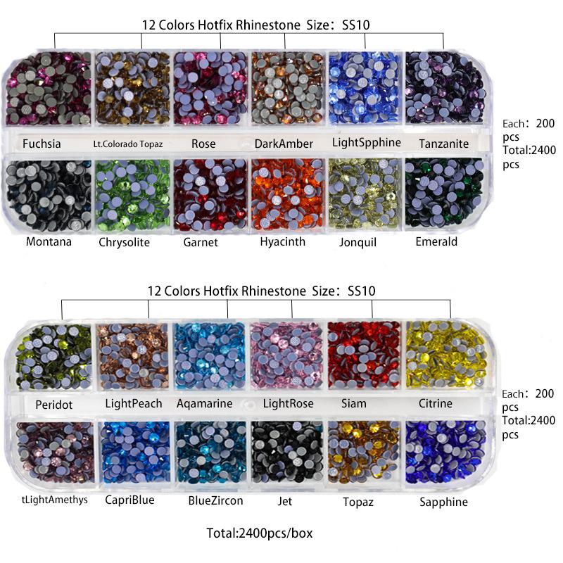 Weichen Hot Drill Set Point Drill Pen, Storage Bag Hot Melt Glue Hot Drill Tool Diy Clothing Accessories